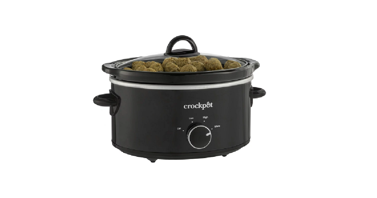 Crock-Pot 4 Quart Manual Slow Cooker for Only $19.96 (was $28.90)!!