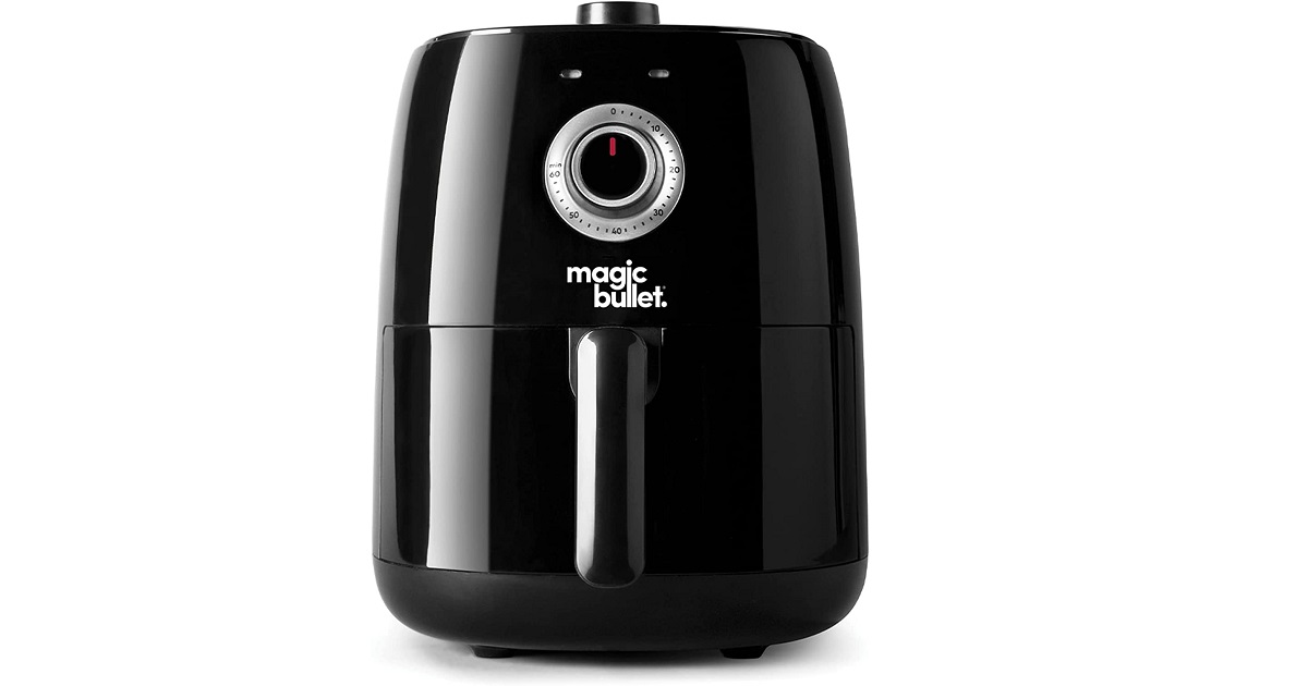 Magic Bullet MBA50100 Air Fryer, Black, 2.5 Quarts for Only $45.31 (24% OFF)