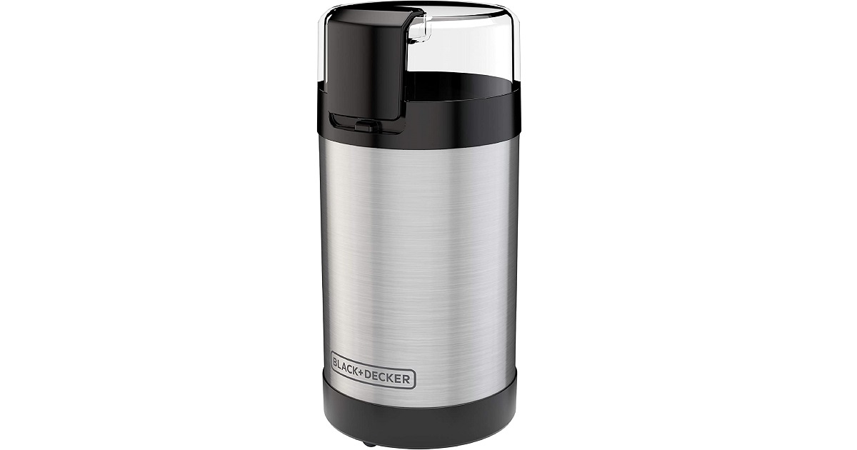 BLACK+DECKER Coffee Grinder One Touch Push-Button Control for Only $19.99 (20% OFF)